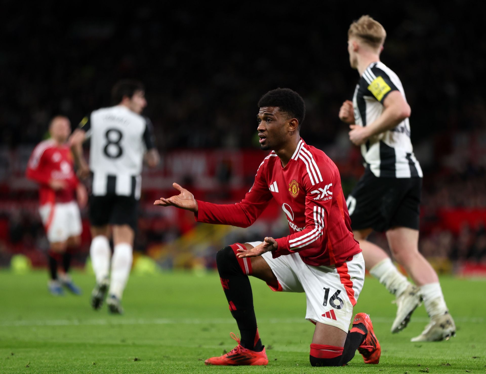 Manchester United FC v Newcastle United FC - Premier League - Source: Getty