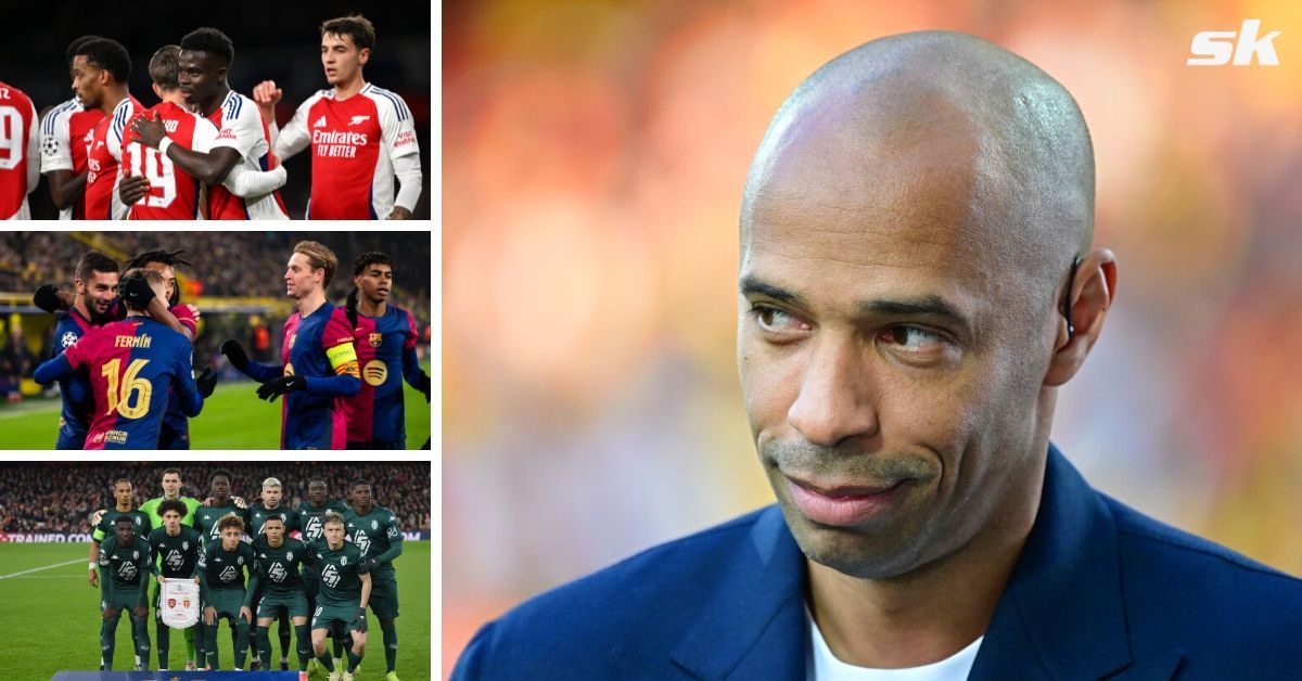 Thierry Henry picks between Arsenal, Monaco and Barcelona