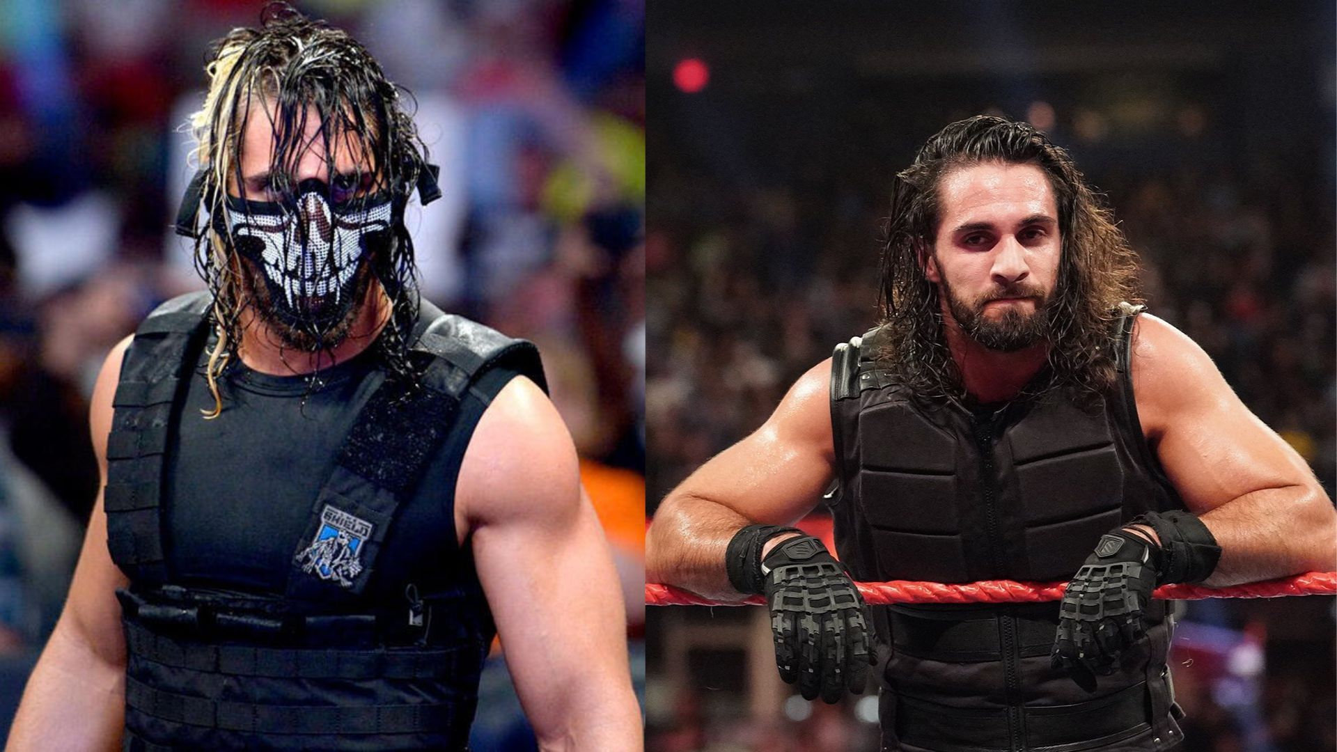 Seth Rollins may bring out the vest again. (Images via WWE.com)