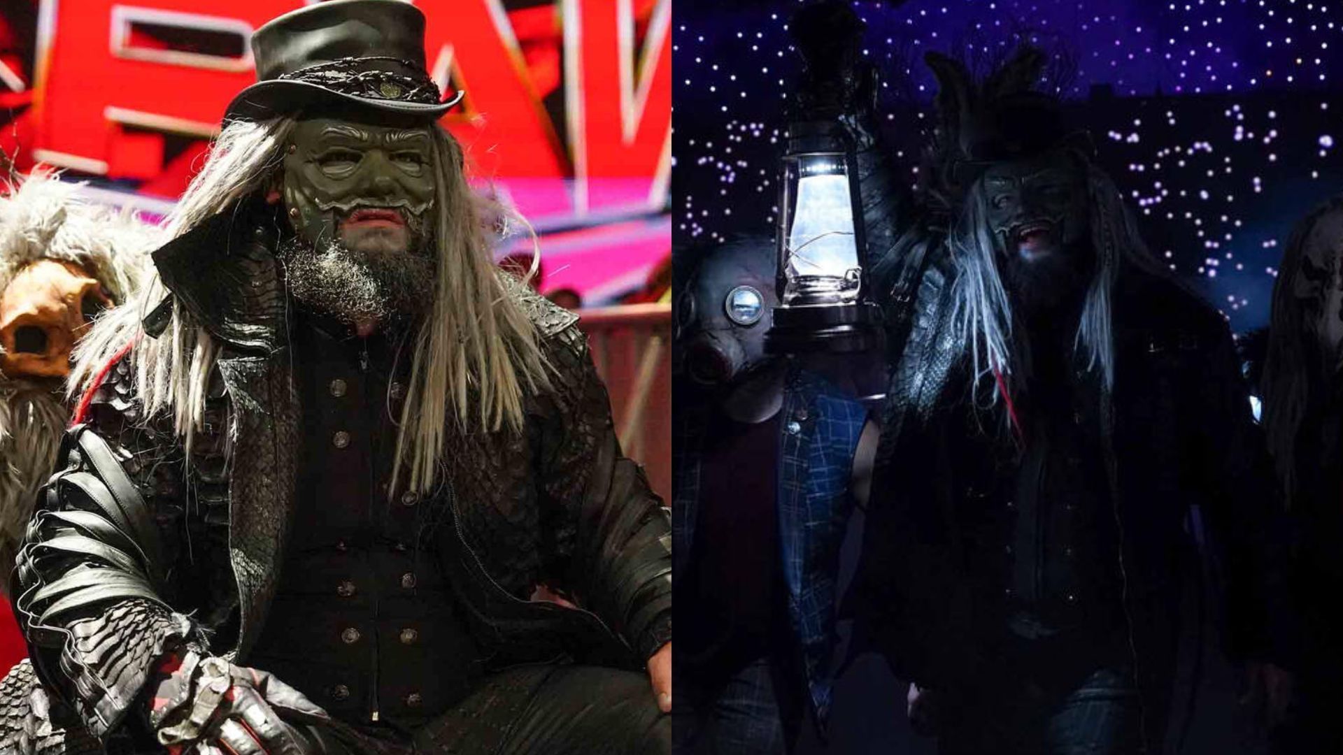 Howdy is the leader of The Wyatt Sicks on RAW. [Image credits: WWE.com]