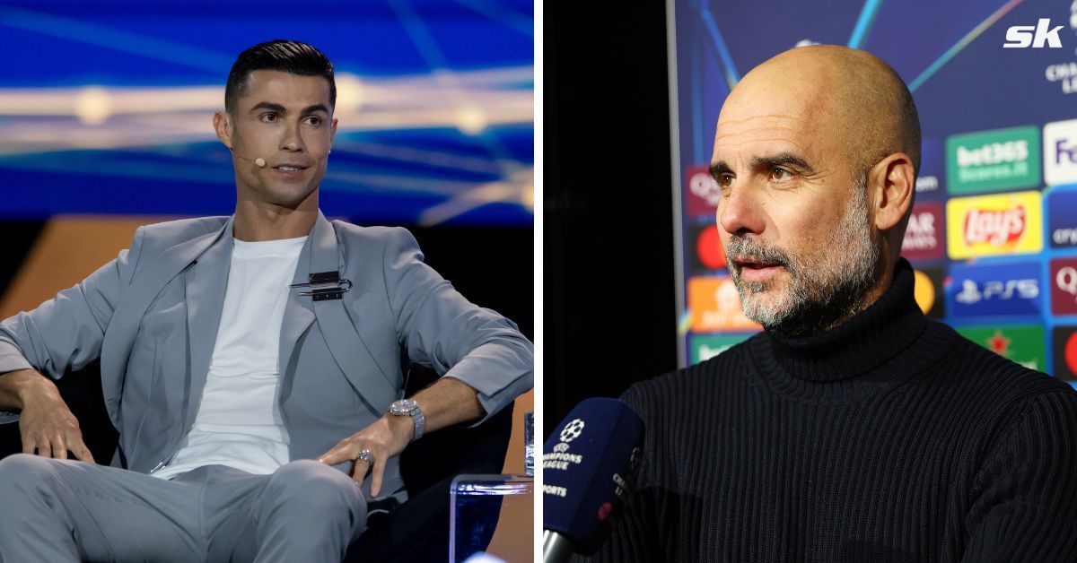 Cristiano Ronaldo was reportedly linked with Pep Guardiola