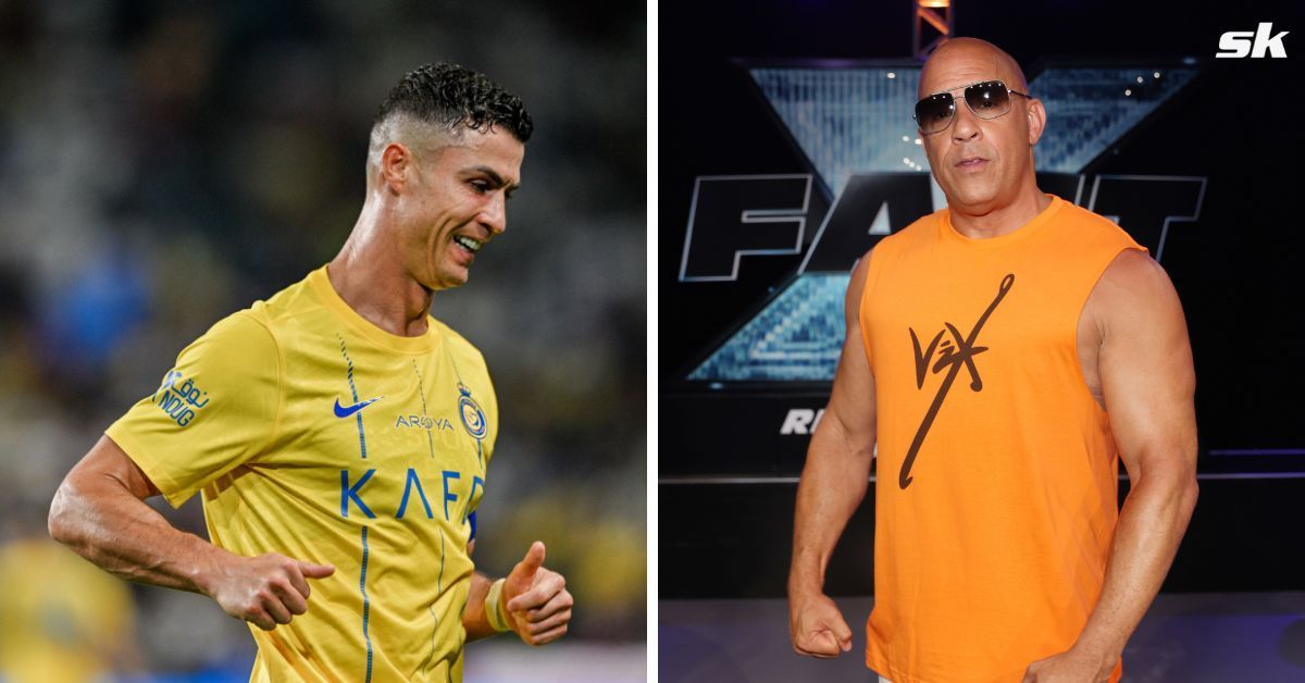 Cristiano Ronaldo links up with Hollywood star