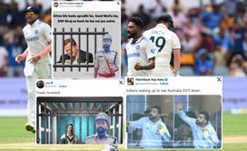 "Finally Arrested!" - Top 10 funny memes as 3rd BGT 2024-25 Test between India and Australia ends in a draw at the Gabba
