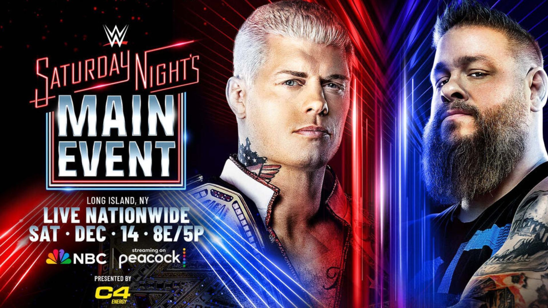 Cody Rhodes vs. Kevin Owens will battle on Saturday Night