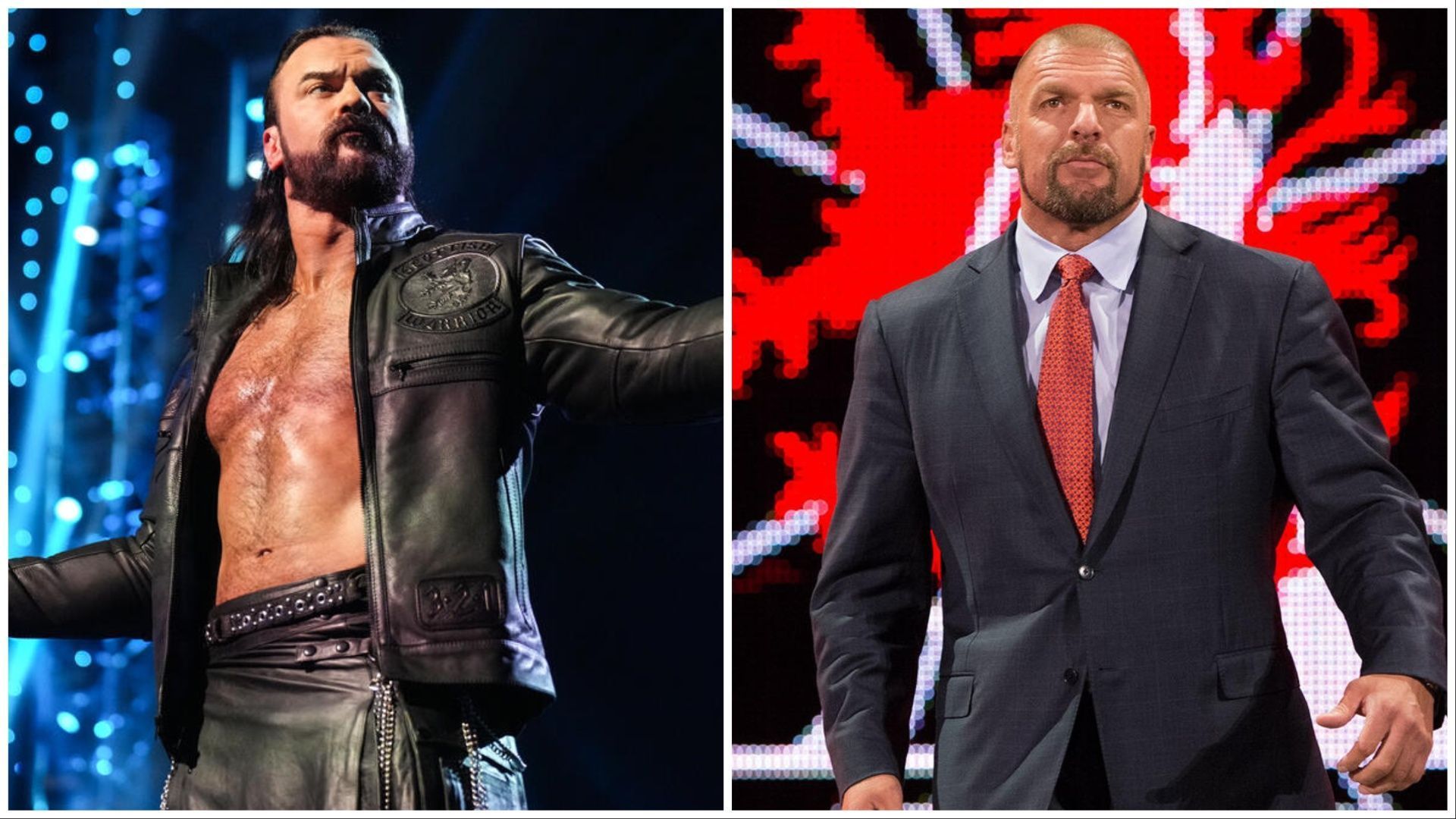 Drew McIntyre and Triple H. (Photos: WWE.com)