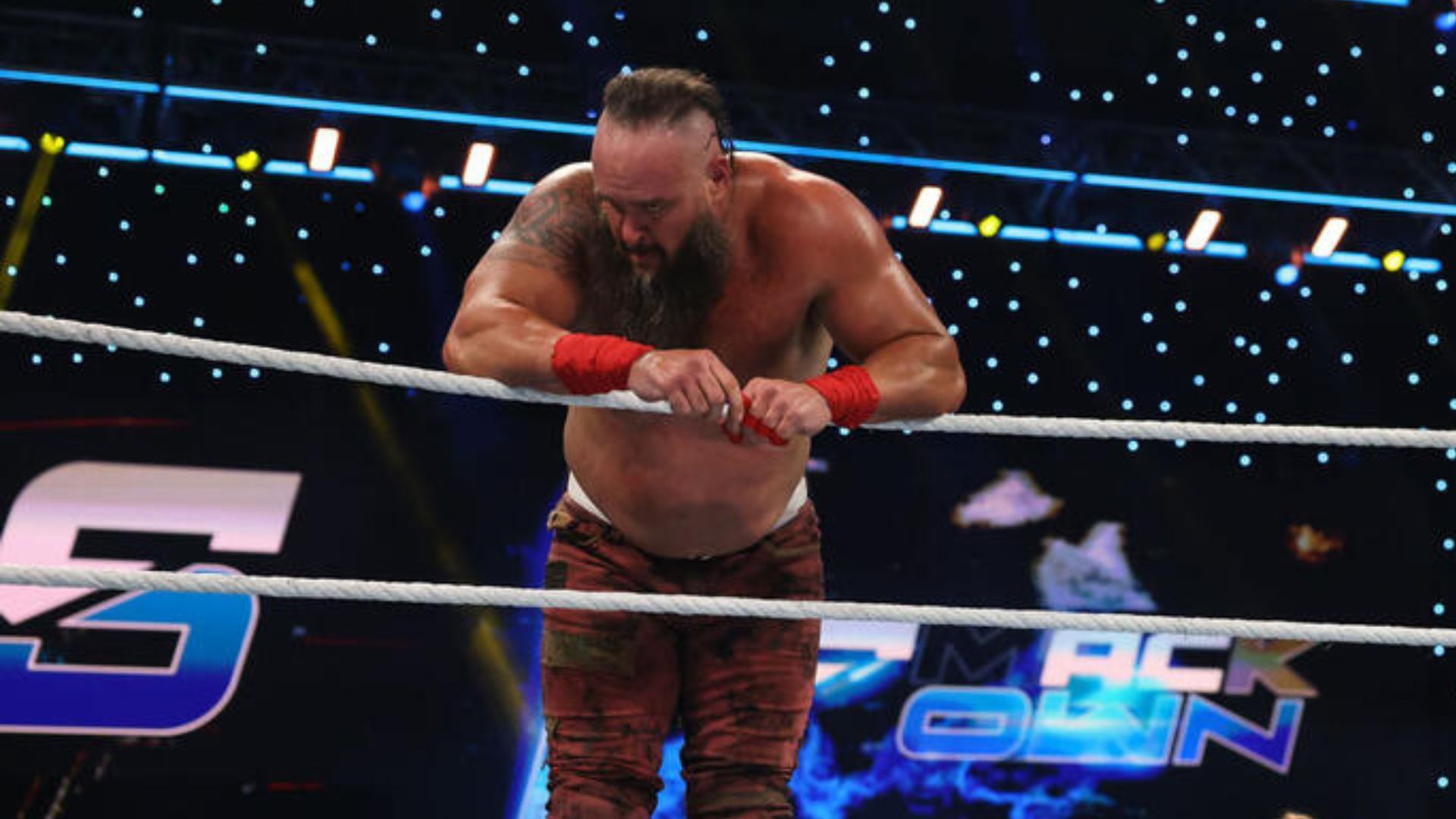 Braun Strowman lost on WWE SmackDown (Image Credits: WWE.com)