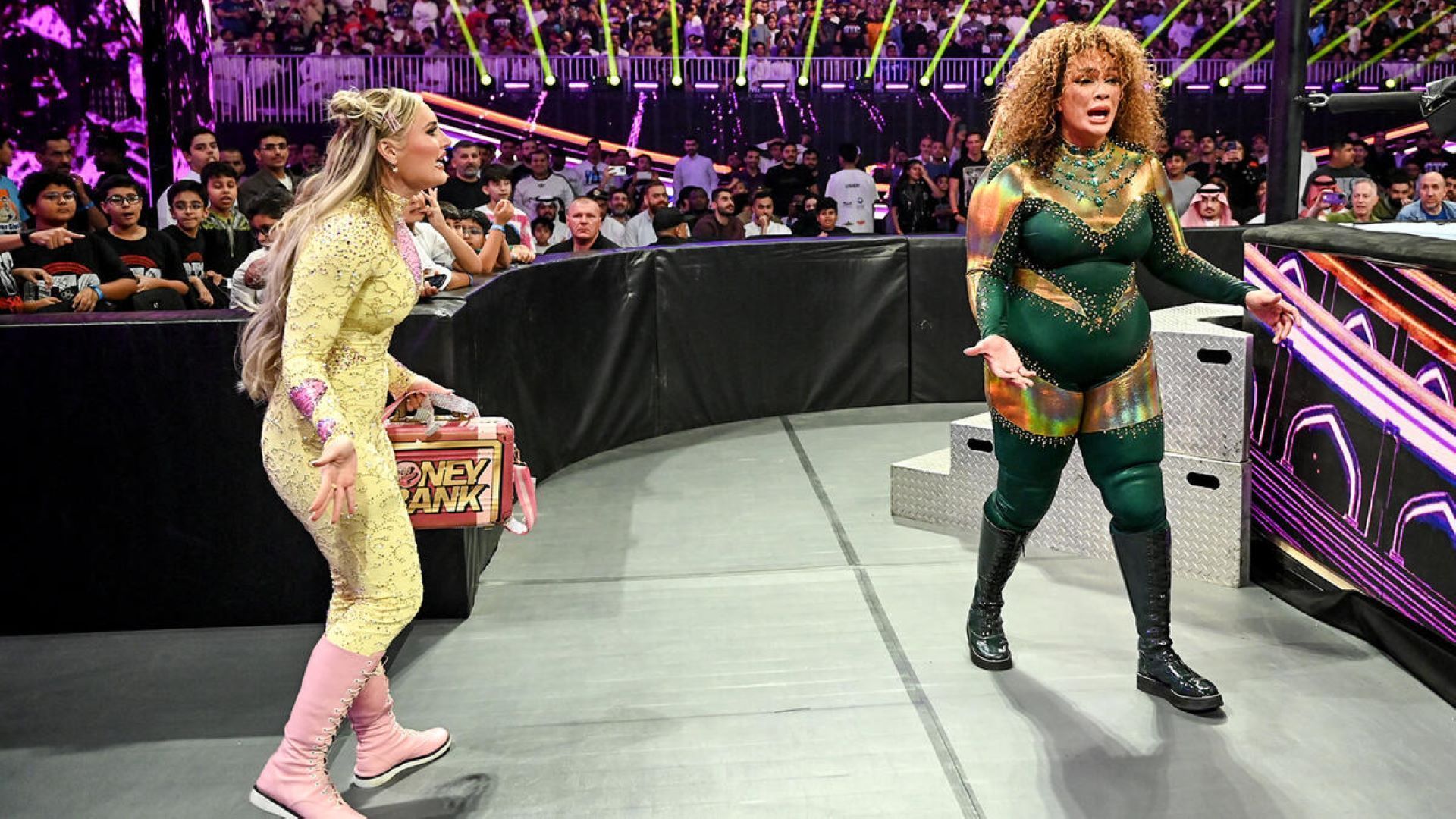 Tiffany Stratton has teased cashing in her contract several times but has been thwarted. (Image Credit: WWE.com).