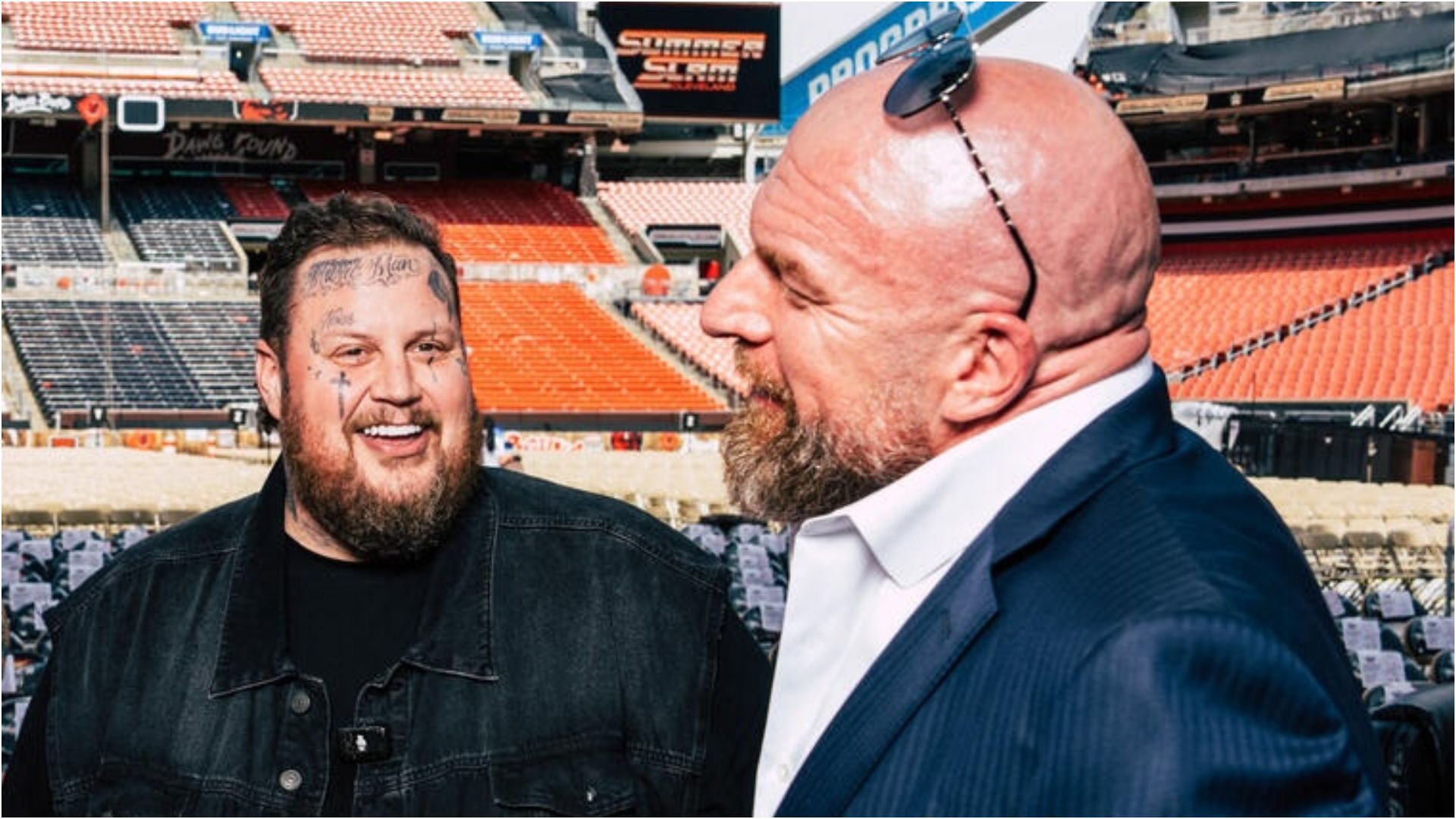 WWE Triple H congratulates Jelly Roll