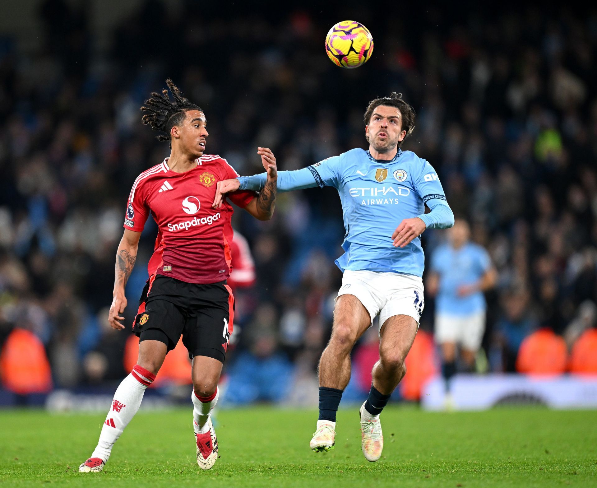 Manchester City FC v Manchester United FC - Premier League - Source: Getty