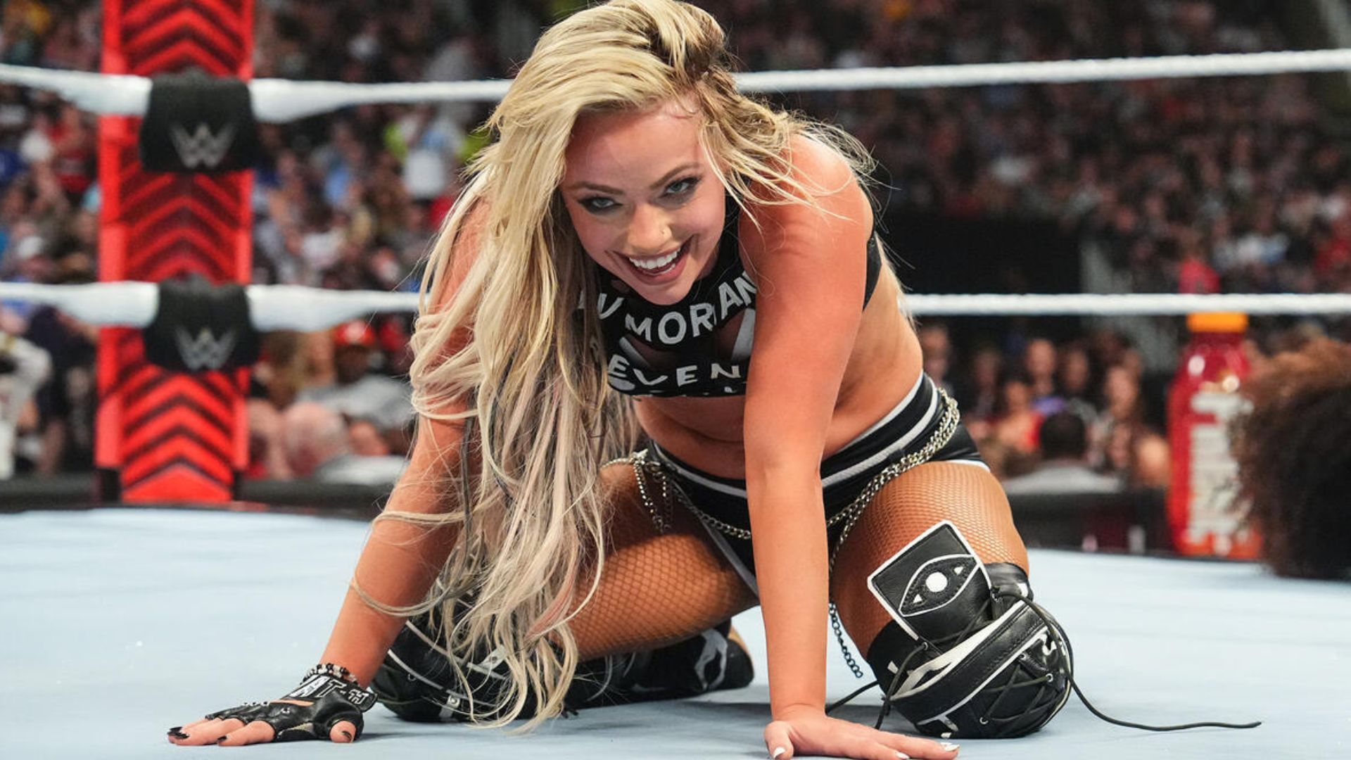 Morgan will be defending her title next month. [Image credit: WWE.com]