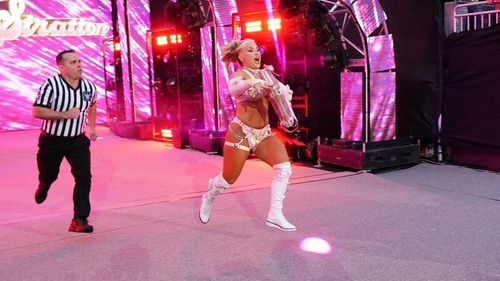 The Center Of The Universe is the 2024 Ms. Money In The Bank [Image from WWE.com]