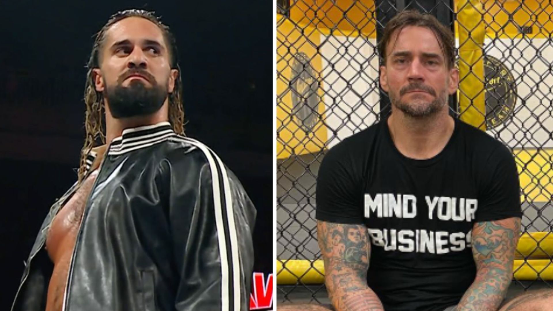 Seth Rollins (left) and CM Punk (right) [Image credits: stars