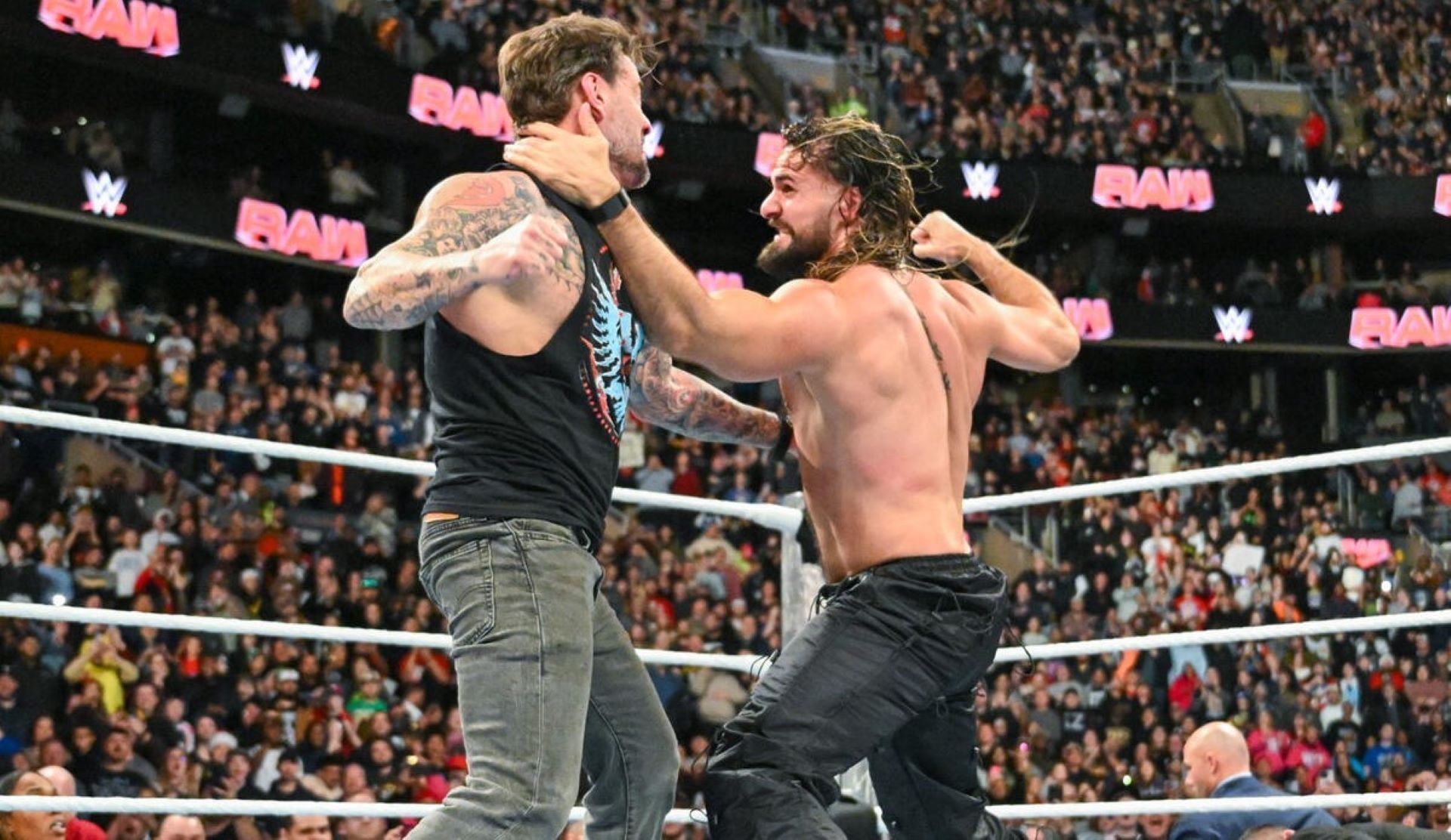 Things between CM Punk and Seth Rollins will come to a head on RAW on January 6th. (Image Credit: WWE.com).