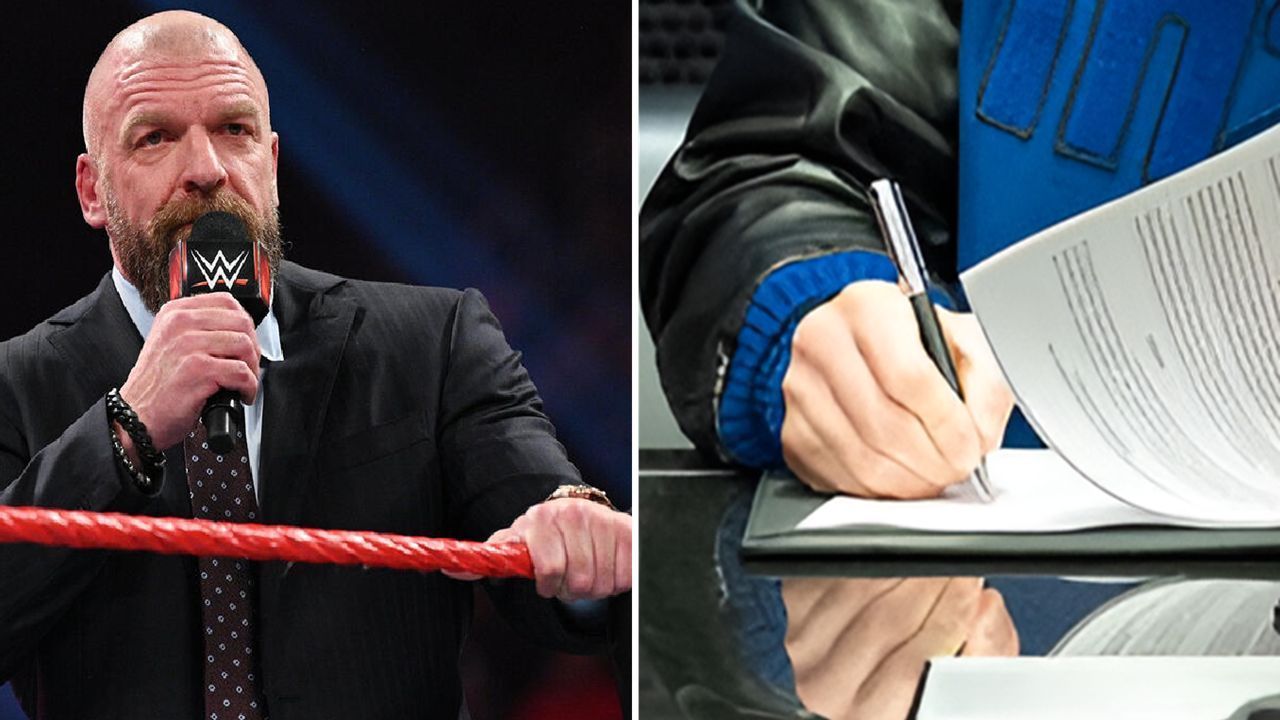 The star received a deal mere days after talking to Triple H (via WWE