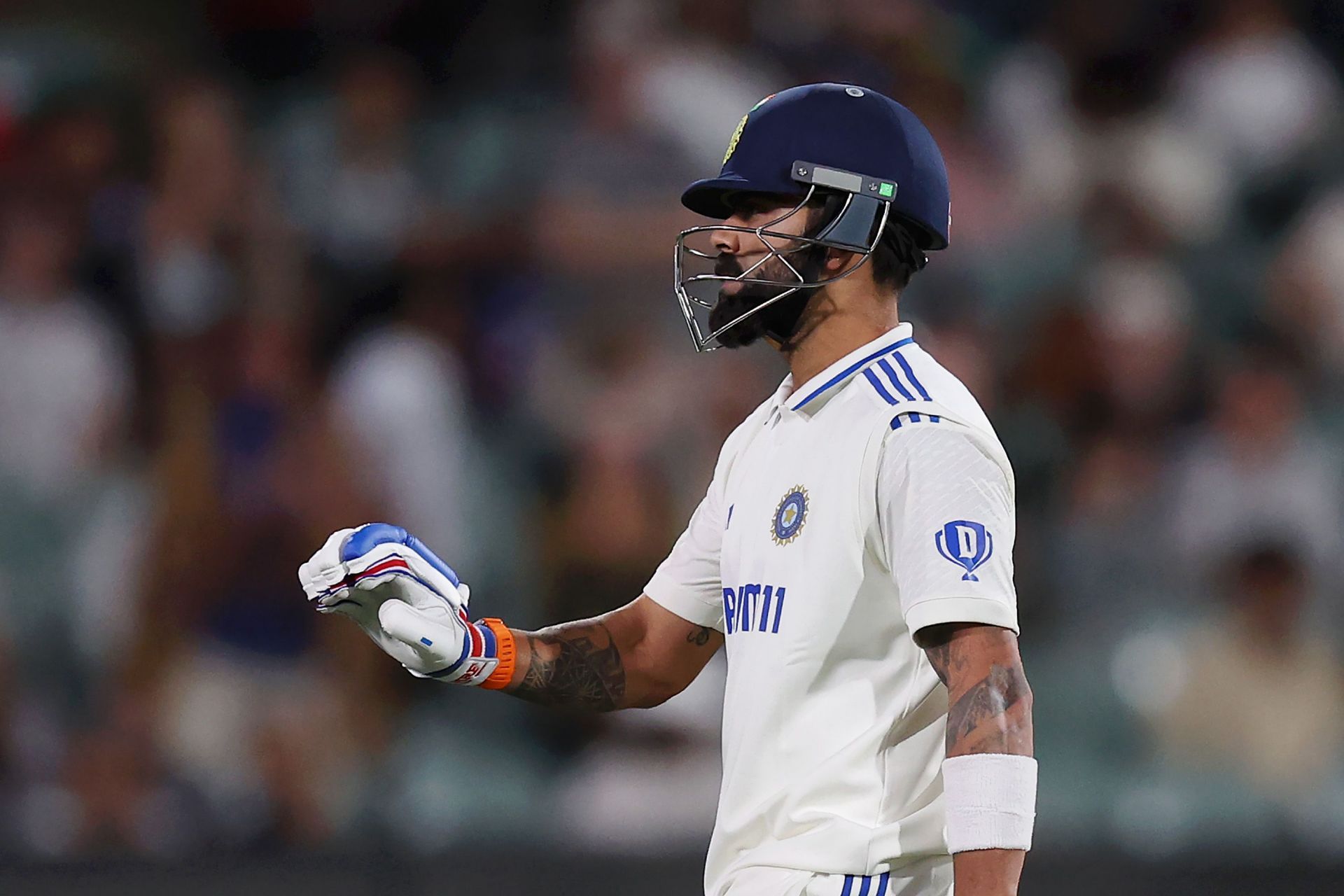 Virat Kohli was dismissed cheaply in both innings in Adelaide. (Image Credits: Getty Images)