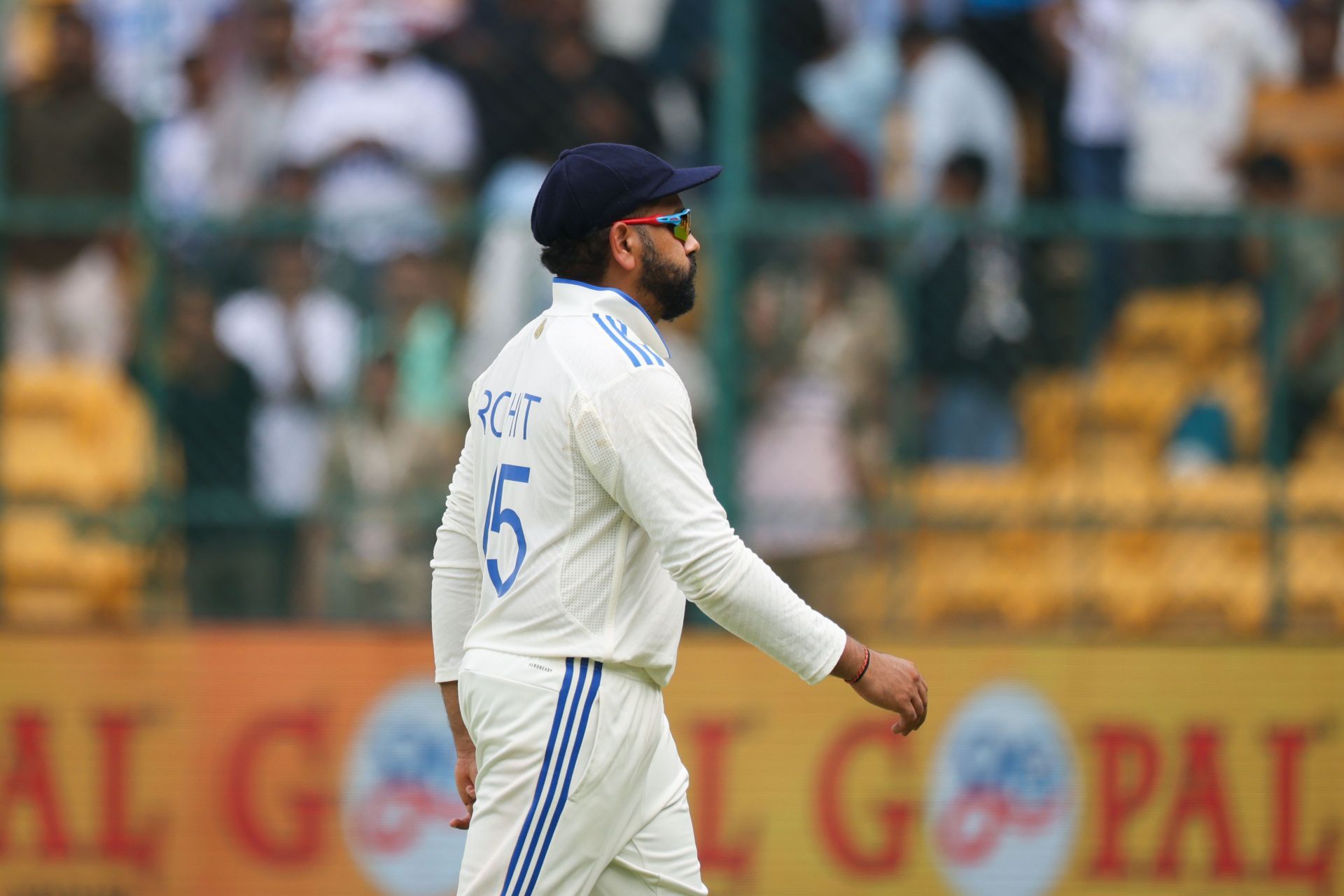 Rohit Sharma became the first Indian captain to lose all three Tests in a home series. [P/C: Getty]