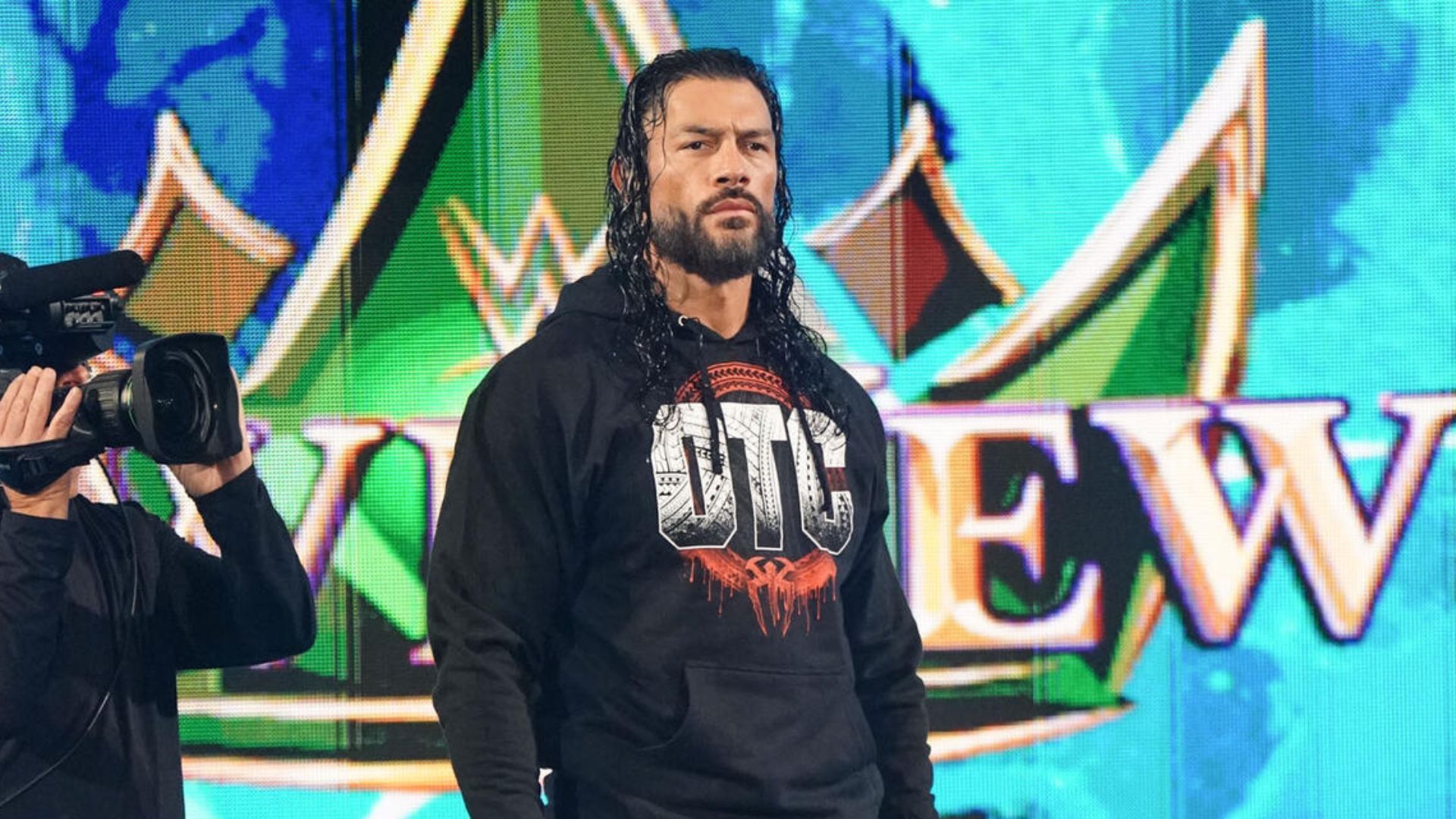 Roman Reigns on SmackDown! [Image credit: WWE.com]