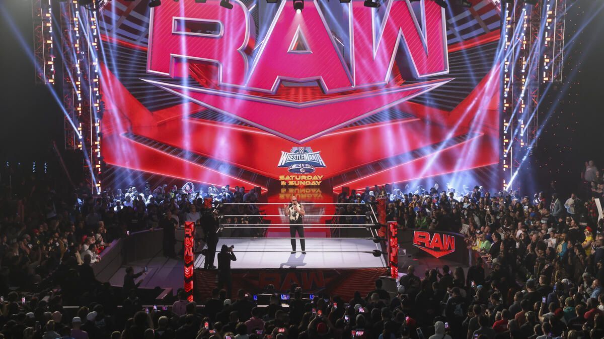 A still from Monday Night RAW (Picture Courtesy: WWE.com)