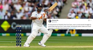 "Somebody better make sure Sunil Gavaskar is ok" - Fans erupt as Rishabh Pant throws away his wicket again in BGT 2024-25 4th Test