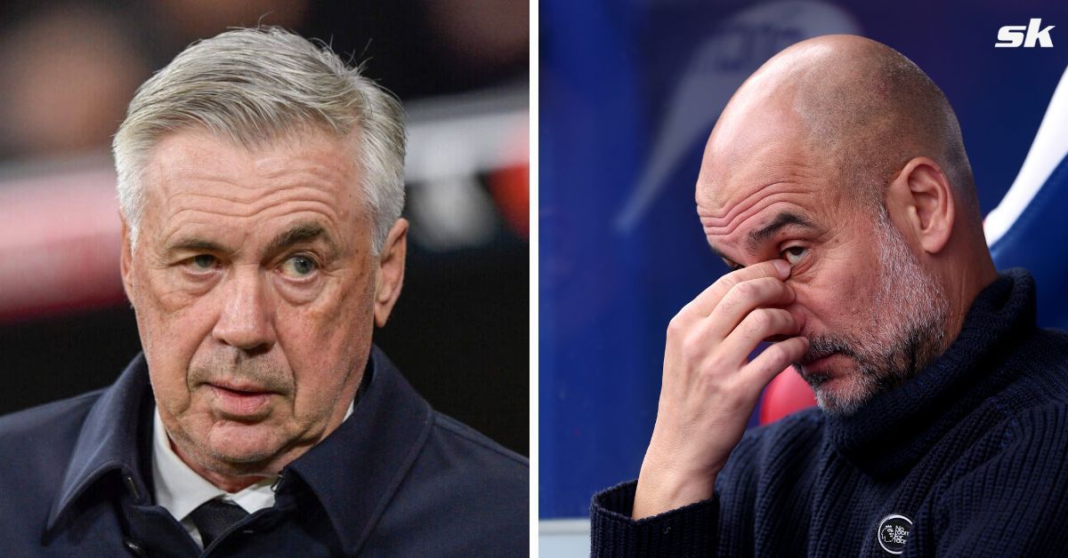 Real Madrid boss Carlo Ancelotti on if he has any advice for Pep Guardiola