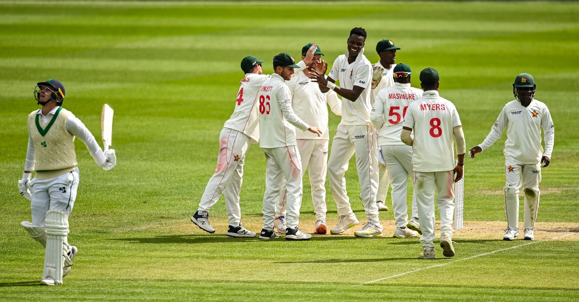 Ireland v Zimbabwe - Test Match - Day Two - Source: Getty