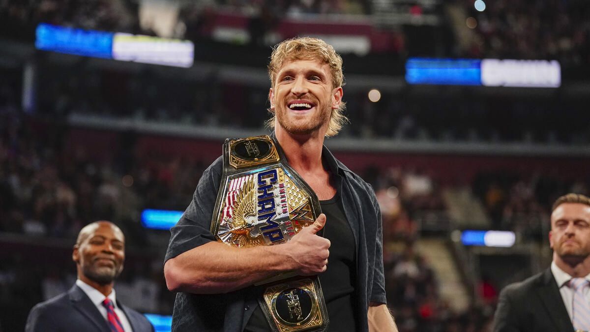 Former United States Champion Logan Paul (Photo credit: WWE.com)