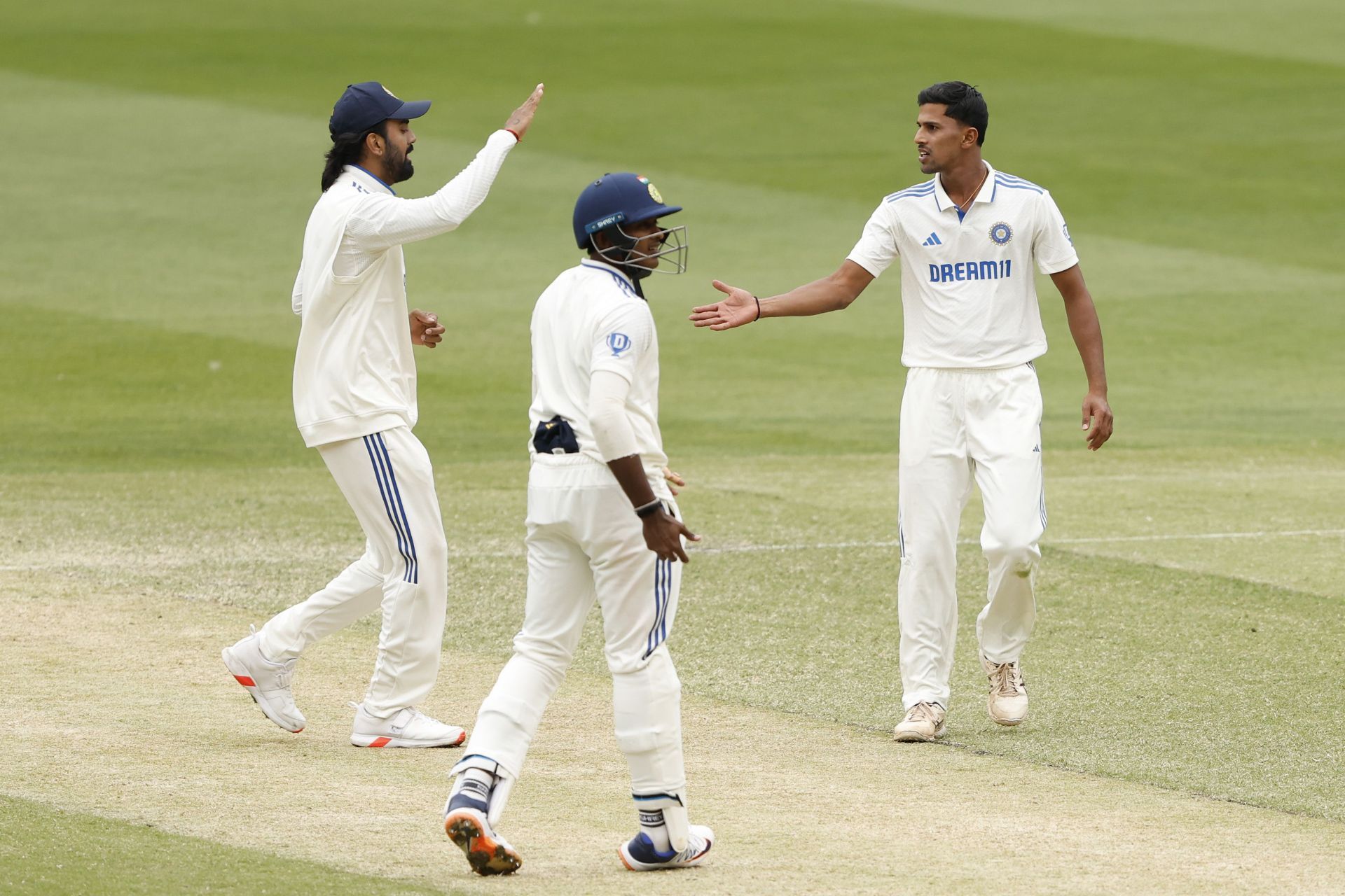 Tanush Kotian (right) played for India A in their recent series against Australia A. [P/C: Getty]