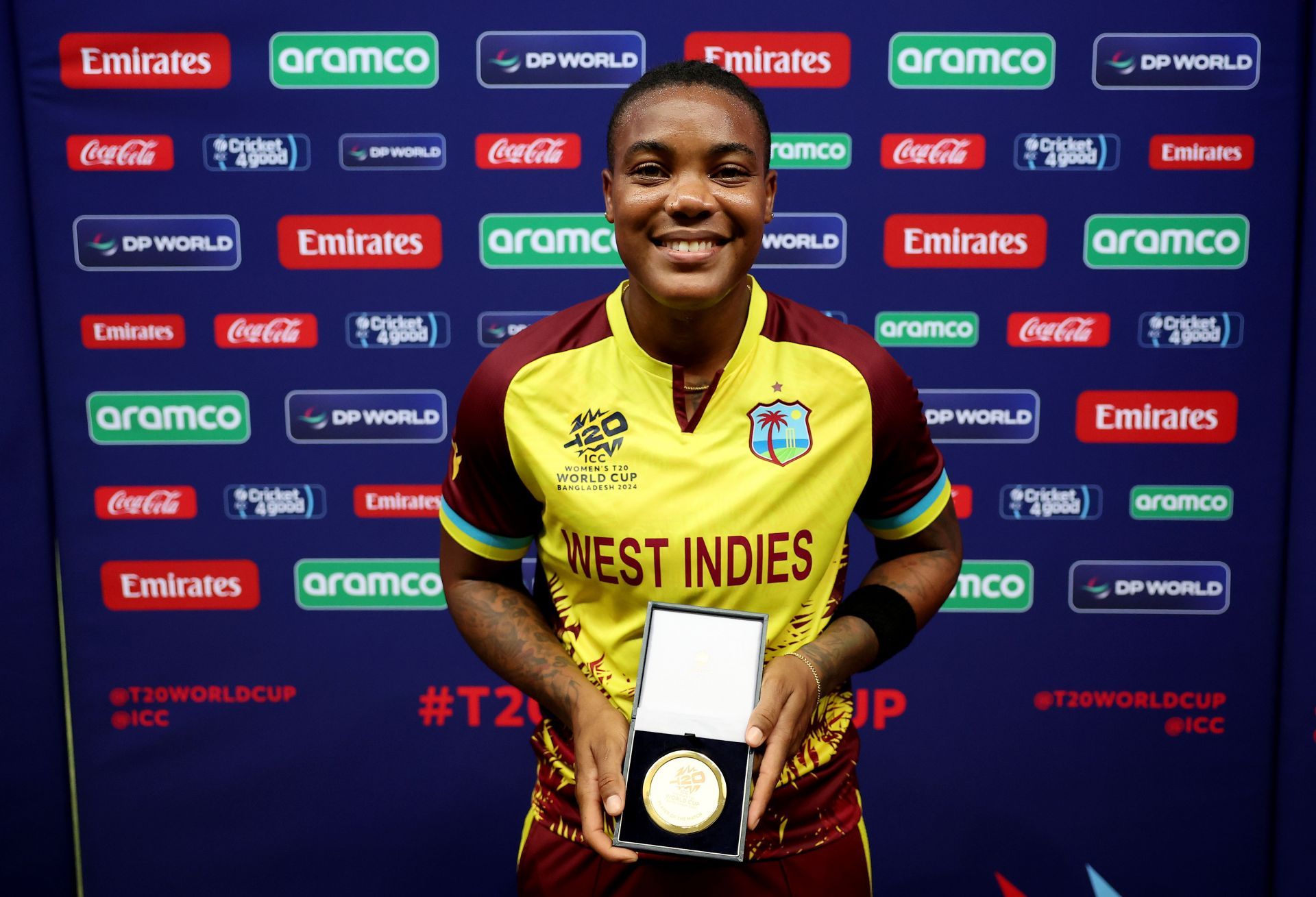 Chinelle Henry is batting alongside Shemaine Campbell in the middle [Source: Getty]