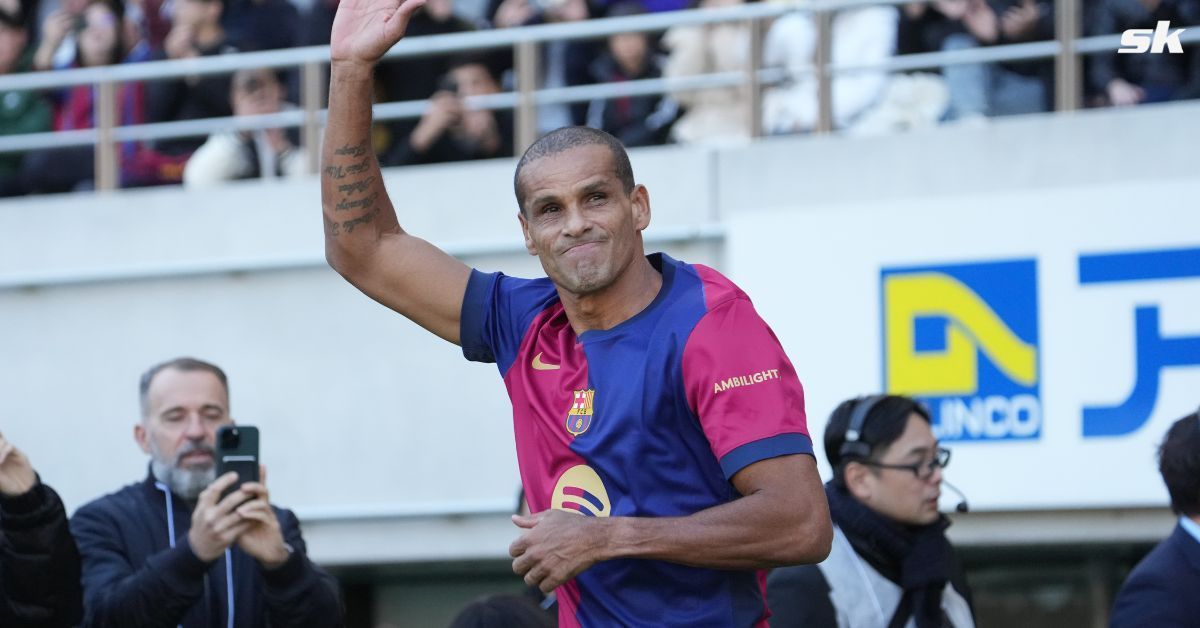 Rivaldo at Barcelona (Image via Getty)