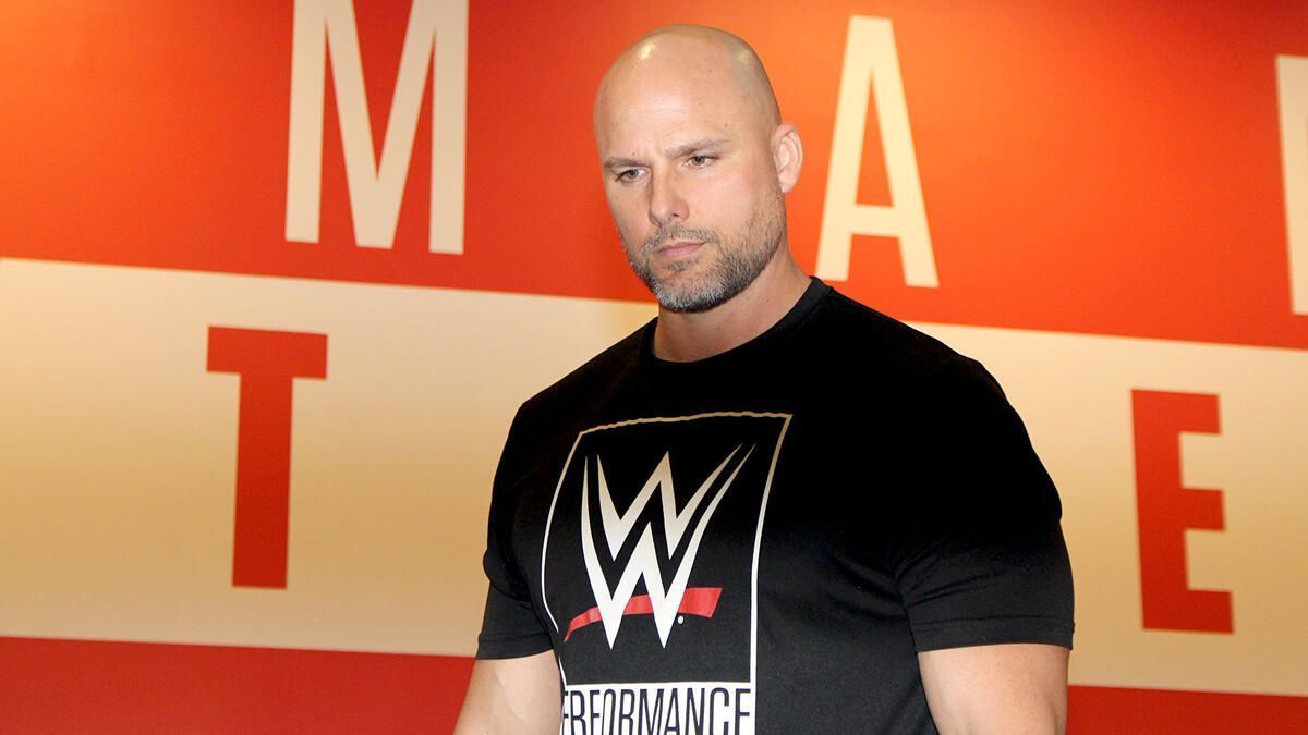 The GM of Monday Night RAW, Adam Pearce (Photo credit: WWE.com)