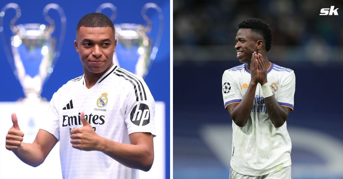 L to R: Kylian Mbappe and Vinicius Jr (All images sourced from Getty)