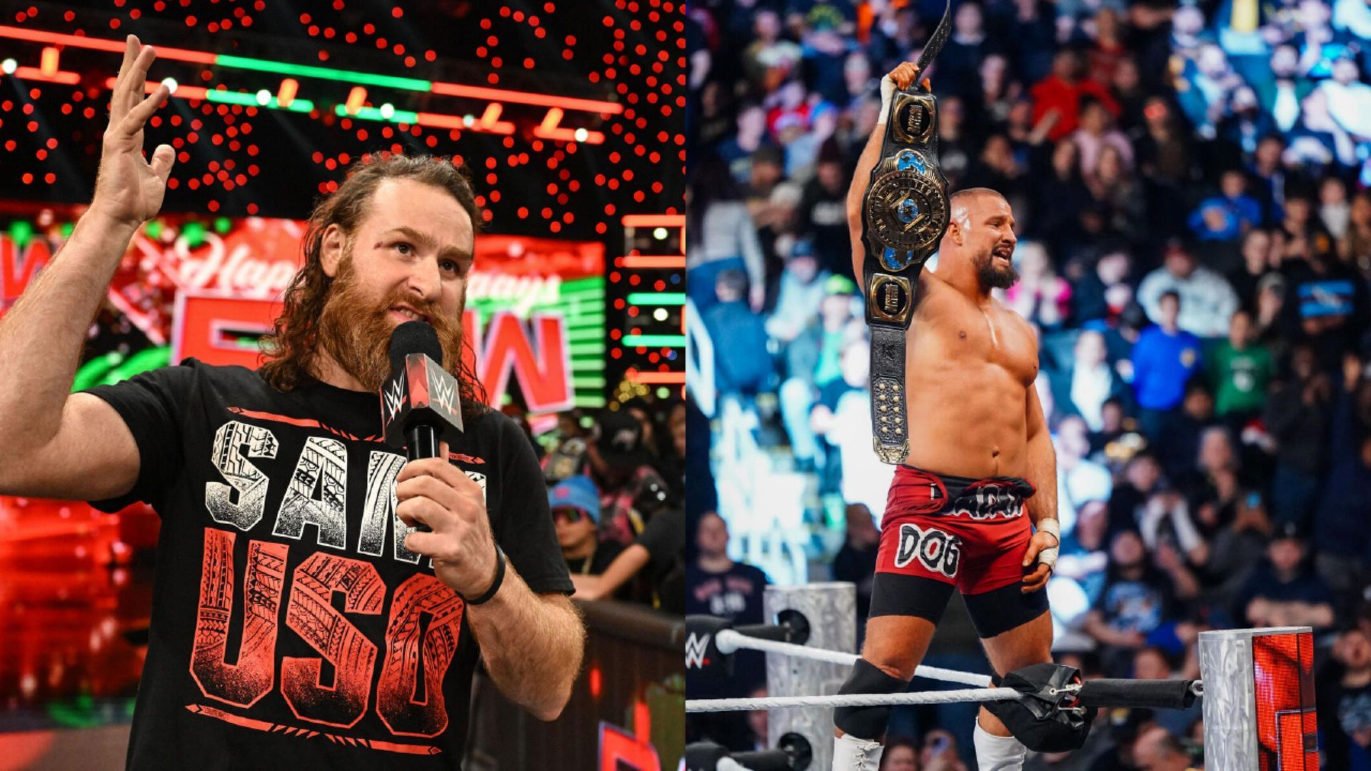 WWE ने Christmas सीजन में भी रोमांच का किया इंतजाम (Photos: WWE.com)