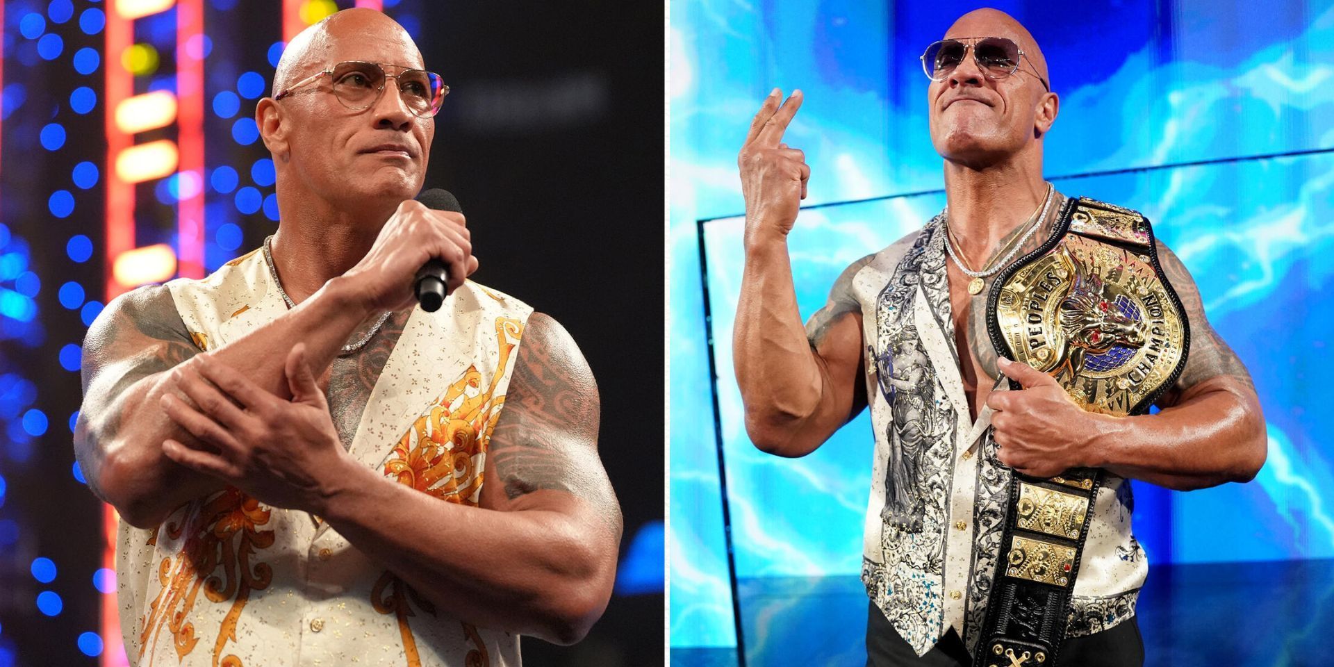 The Rock is a WWE Legend (Images via WWE.com)