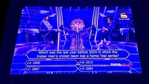 A screen grab of the question [Image credits: Sony TV/ SET INDIA]