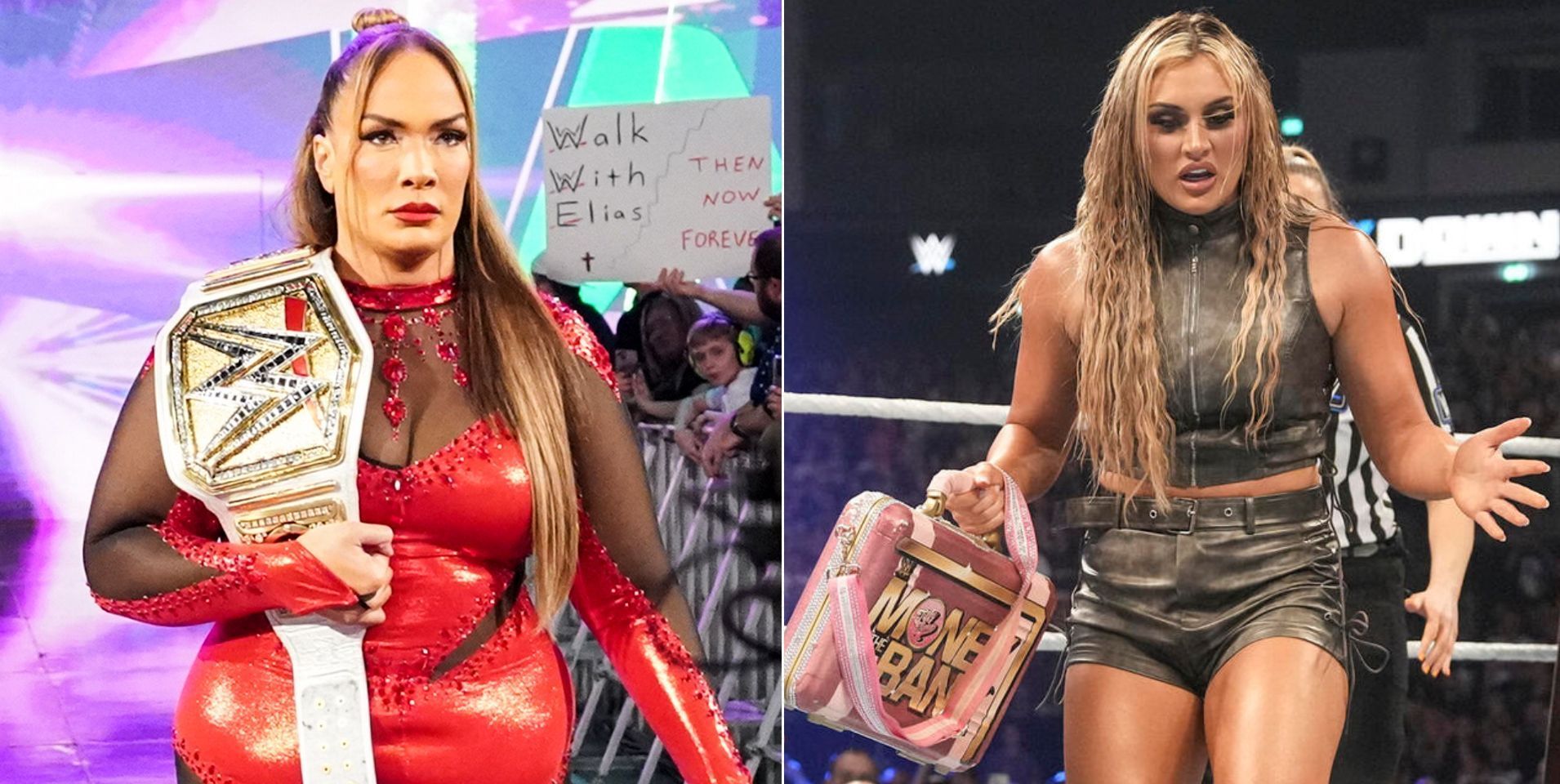 Nia Jax has a title match (Images via WWE.com)