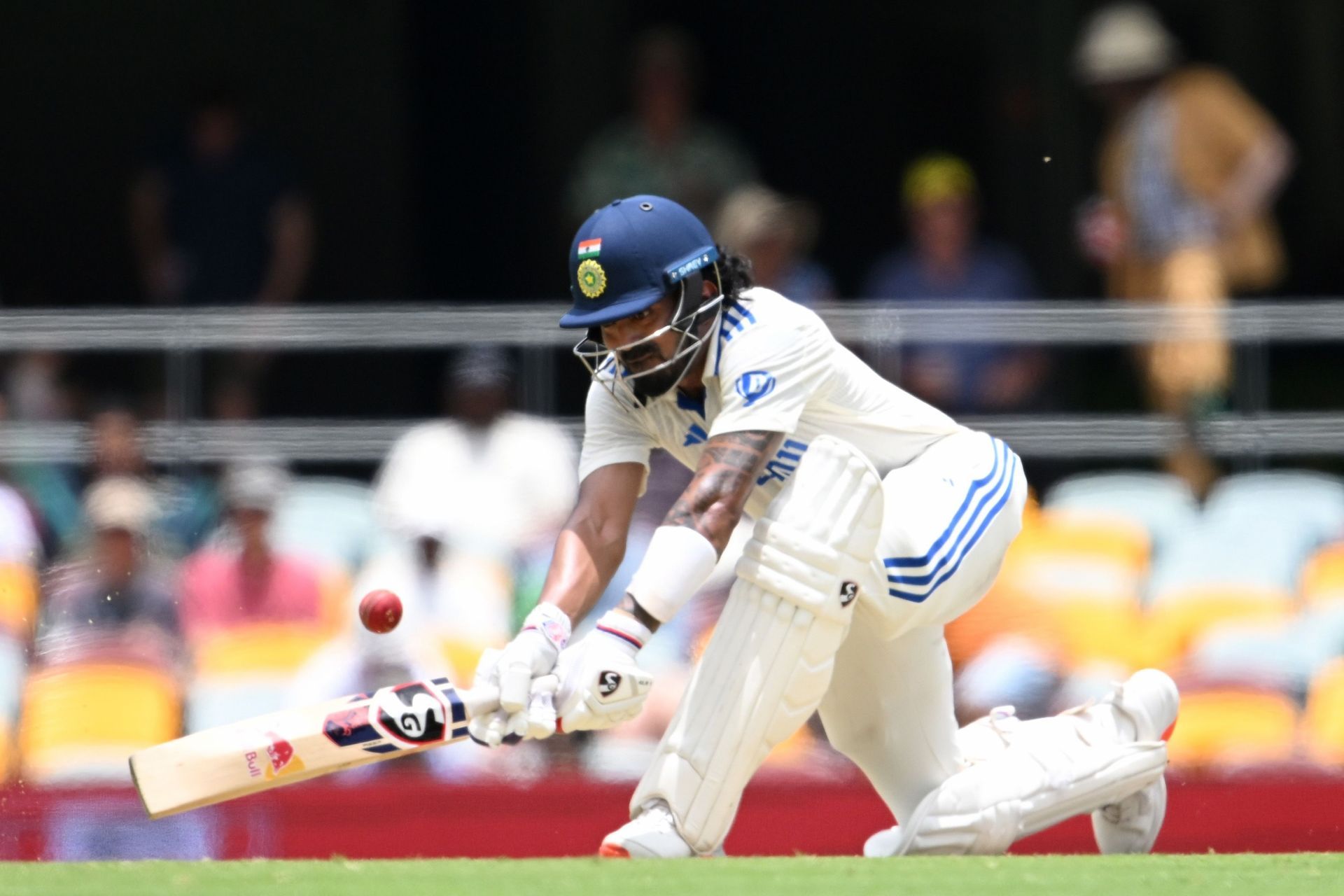 KL Rahul is the only Indian to post two 50-plus scores in the series. [P/C: Getty]