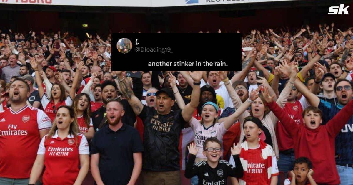 Arsenal fans have reacted on X