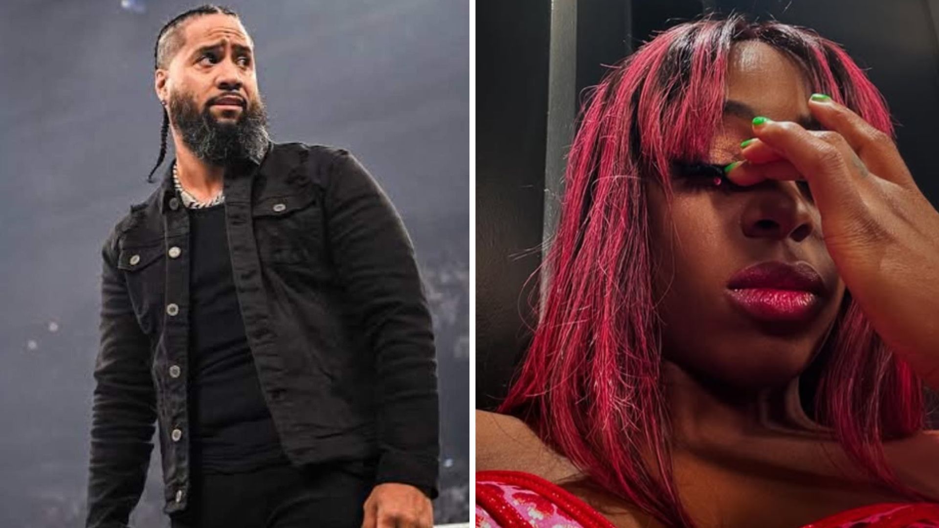 Jimmy Uso and Naomi are married [Image credits: wwe.com and star