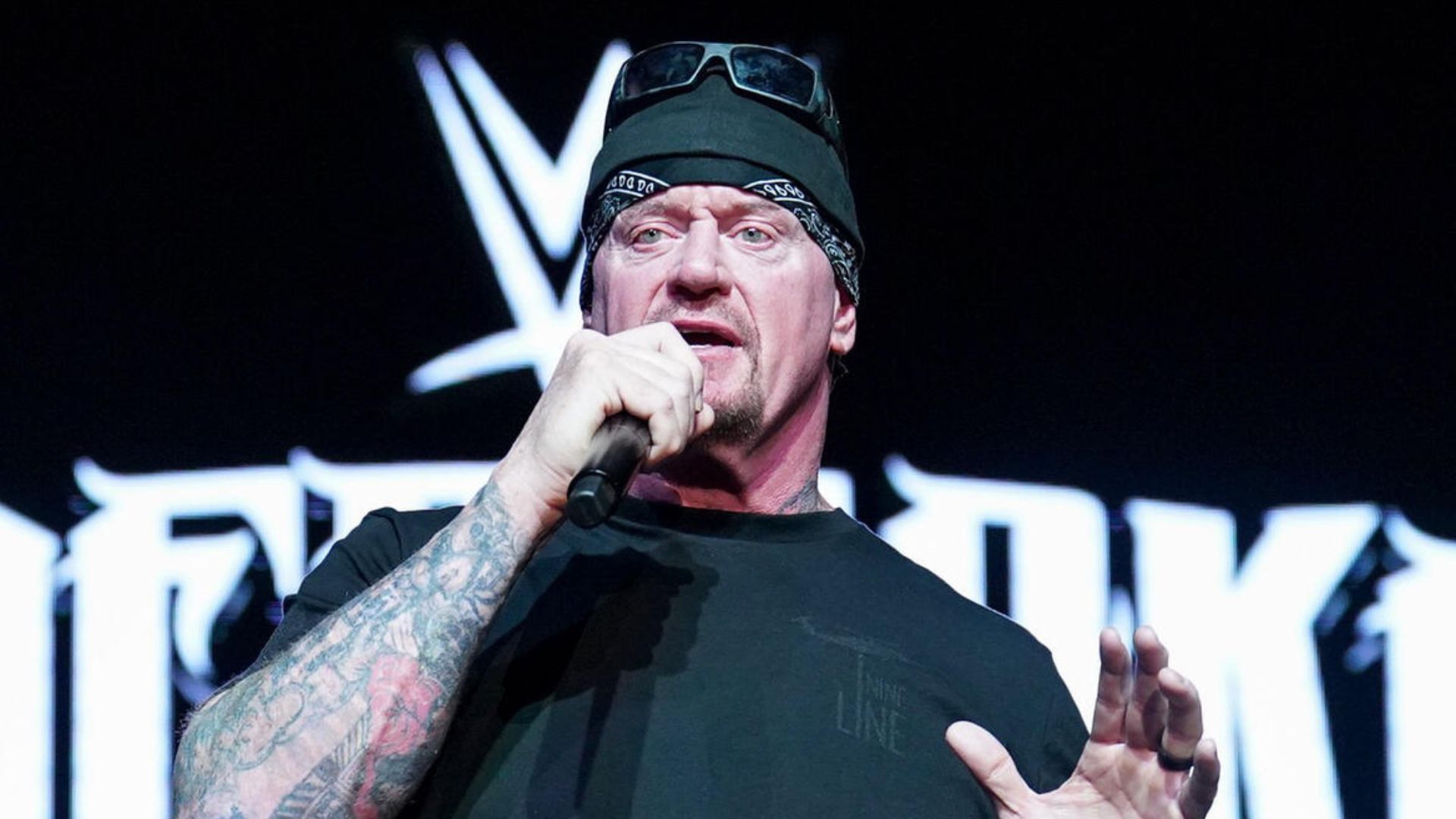 The Undertaker live at Undertaker 1 Deadman show! [Image credits: WWE.com]