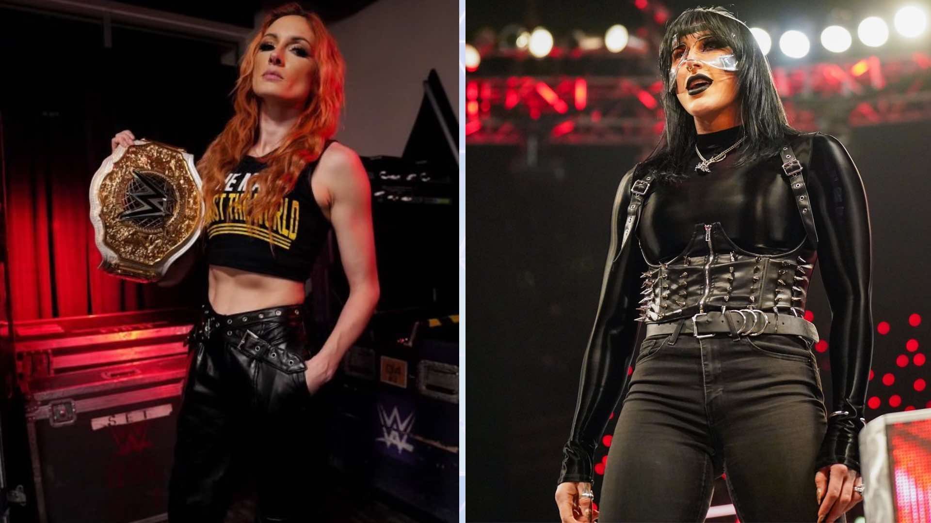 Becky Lynch will likely soon return to WWE television [Credit: Becky Lynch on X &amp; WWE India on X]