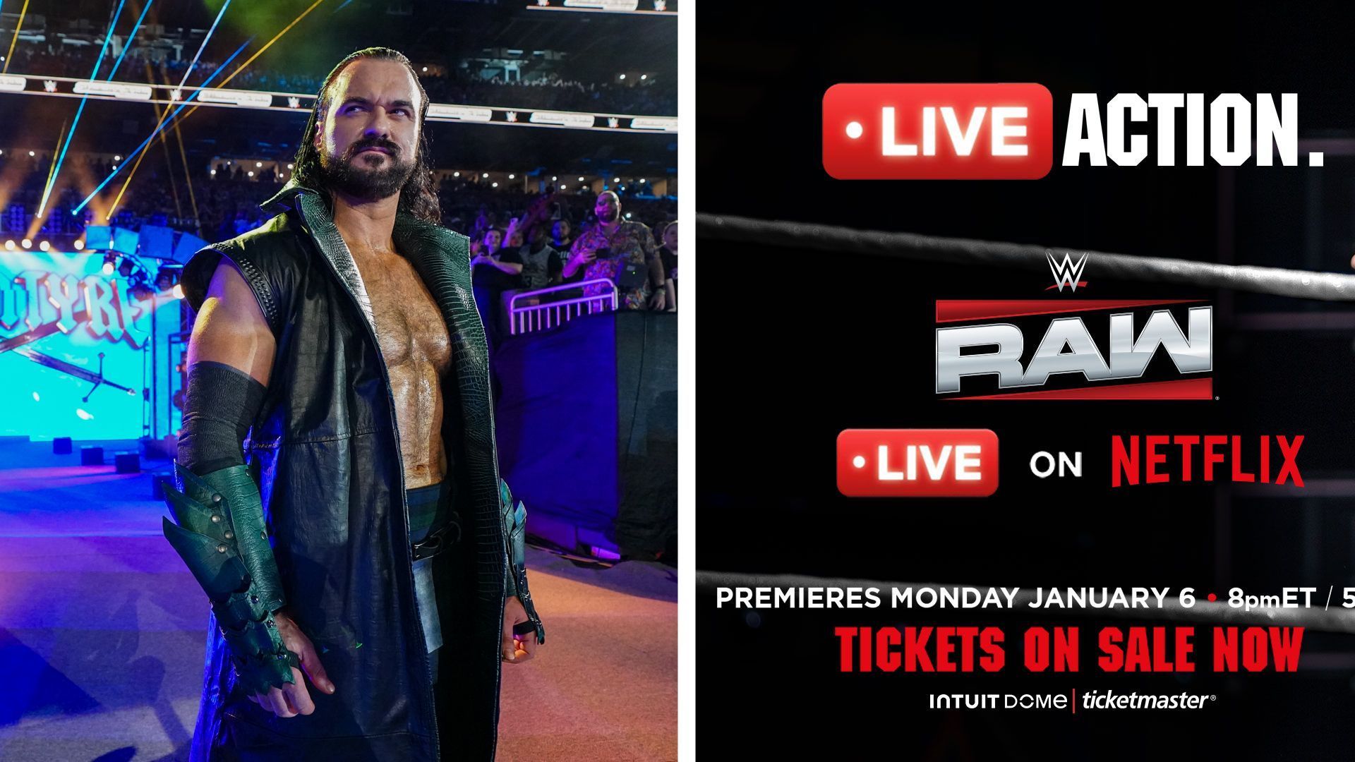 Drew McIntyre could have a big match at WWE RAW on Netflix [Credit: WWE.com]