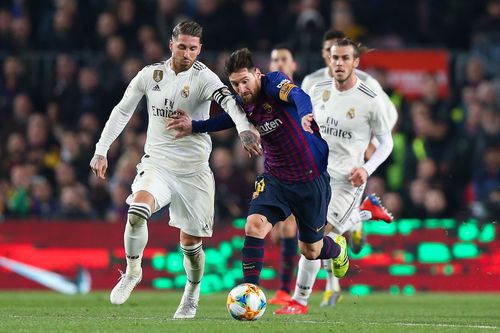 Messi against Los Blancos - Source: Getty