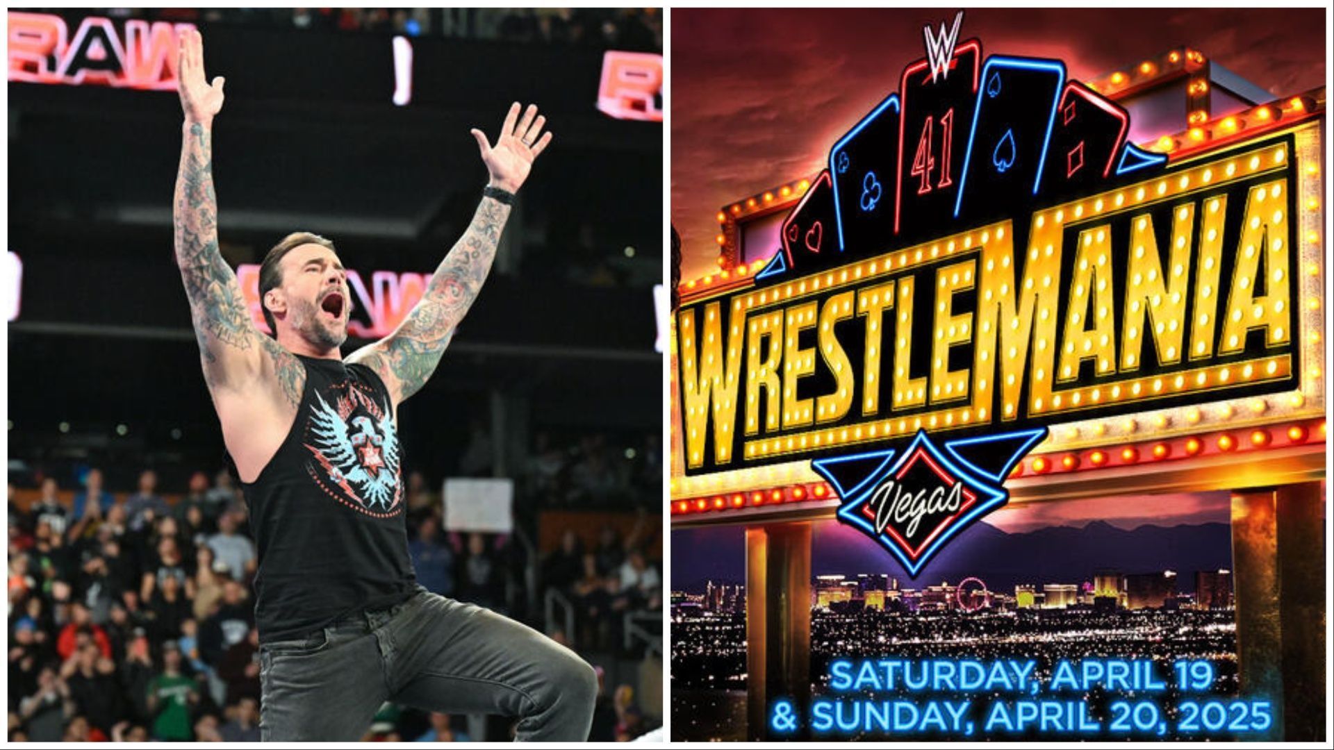 CM Punk will be at WrestleMania 41. (Photos: WWE.com)