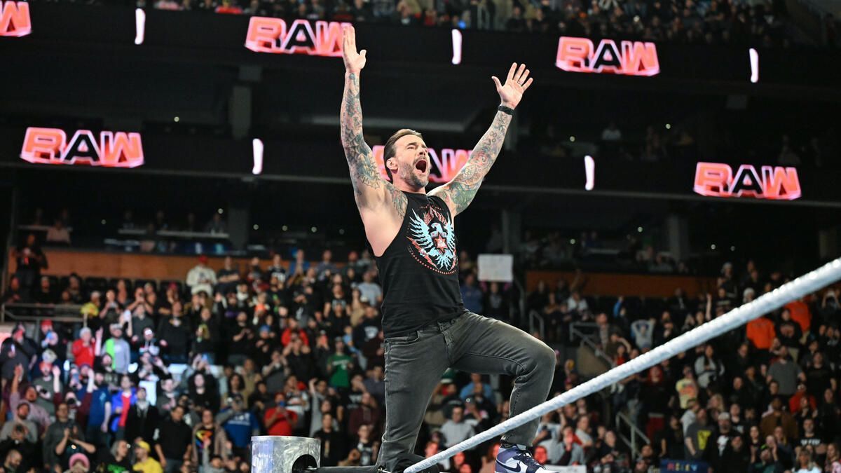 CM Punk on RAW (Picture courtesy: WWE.com)