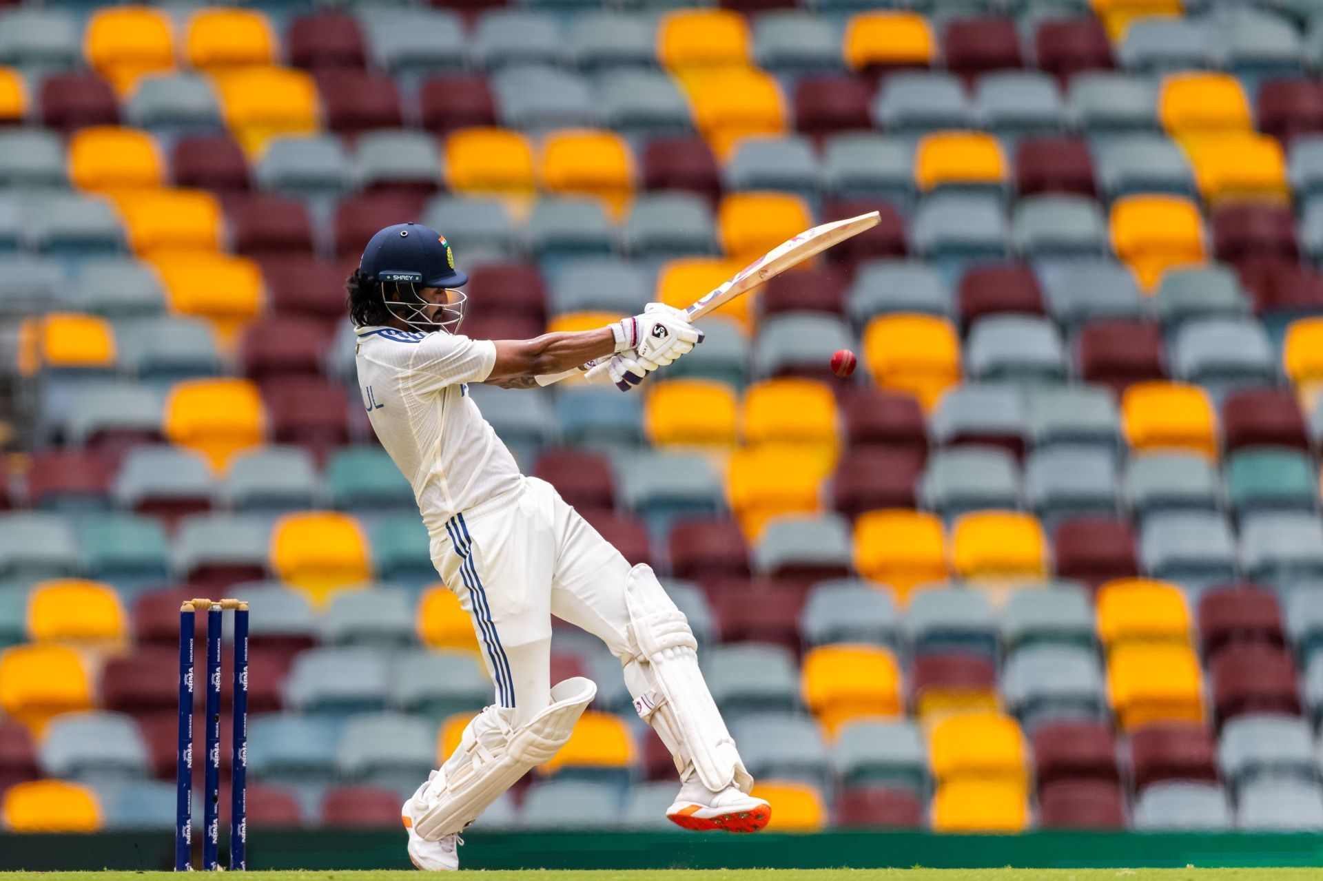 KL Rahul struck eight fours during his 84-run knock. [P/C: Getty]