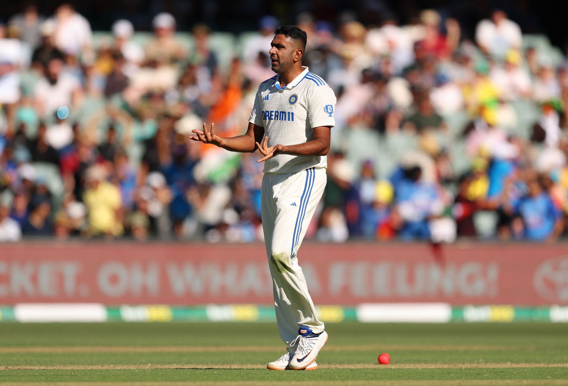 Ravichandran Ashwin is India&#039;s second-highest wicket-taker in Test cricket. [P/C: Getty]