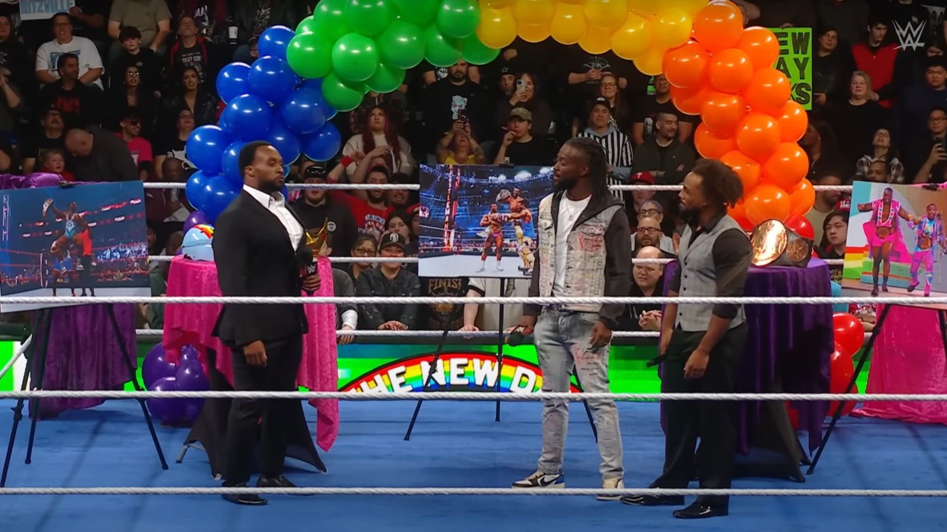 (From left to right) Big E, Kofi Kingston, and Xavier Woods [Image Credits: WWE