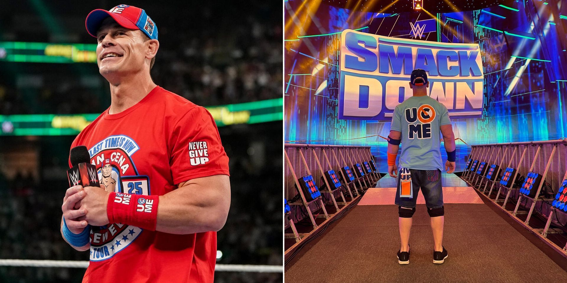 John Cena is theCenation Leader (Images via WWE.com and Cena