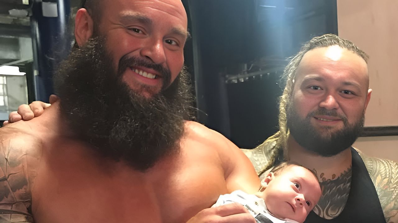 Strowman and Bray with Knash (via his Instagram)