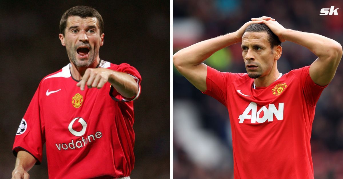 Roy Keane and Rio Ferdinand played together at Manchester United for three years